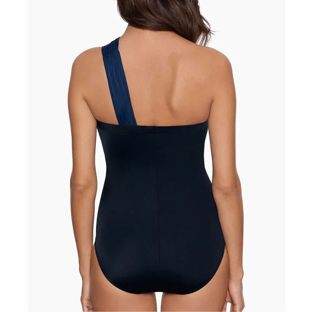 Magic Suit NWT Goddess One Piece Swimsuit Navy Size 10